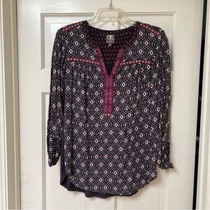 Anthropologie One September Longsleeve Blouse
